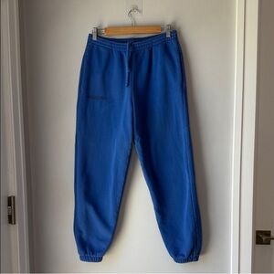 PANGAIA Sweatpants Organic Cotton Environmentally Friendly Dye Blue